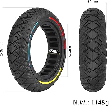 Pneu Solide 250x64-6.50