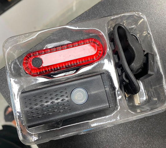 Lampe LED + Feu rouge Rechargeable USB